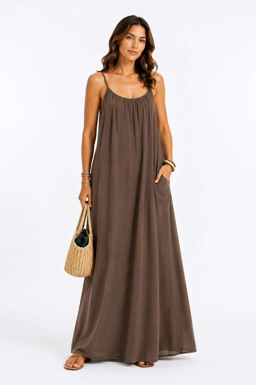 Alma - vestido con espalda descubierta ajustable