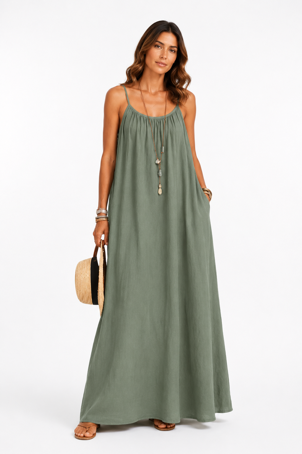 Alma - vestido con espalda descubierta ajustable
