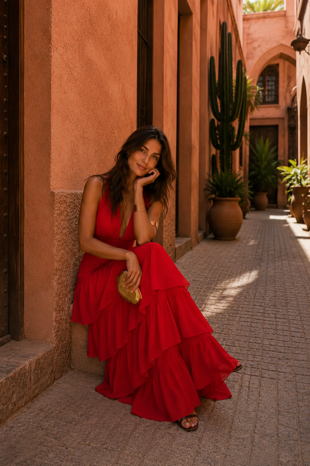 Vestido | Manila en rojo