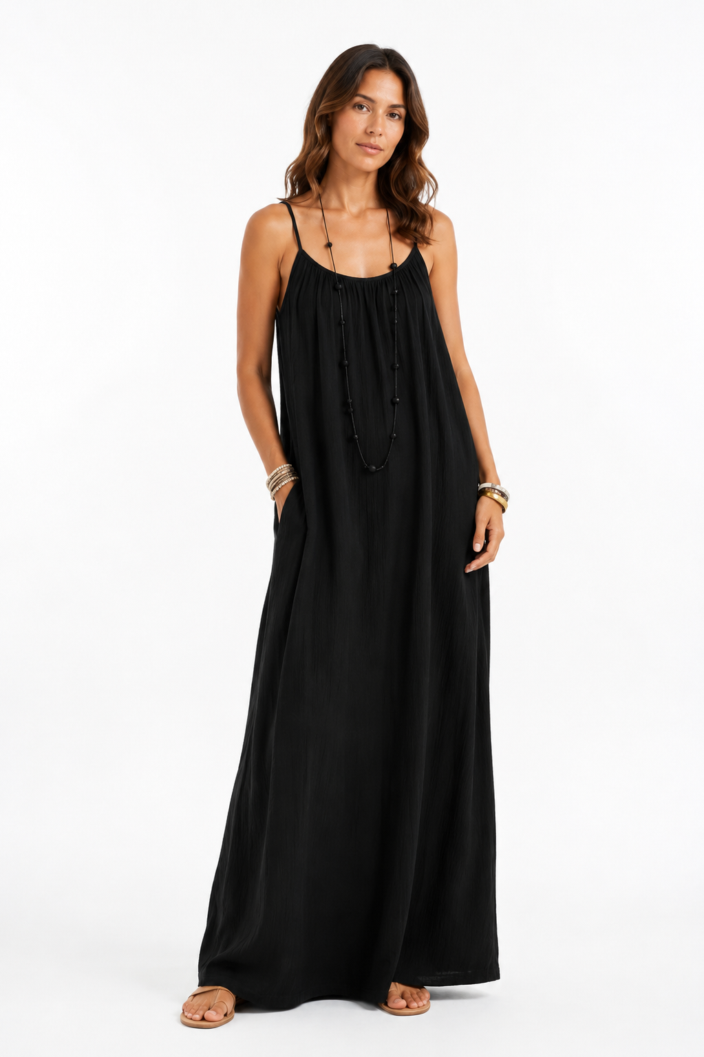 Alma - vestido con espalda descubierta ajustable