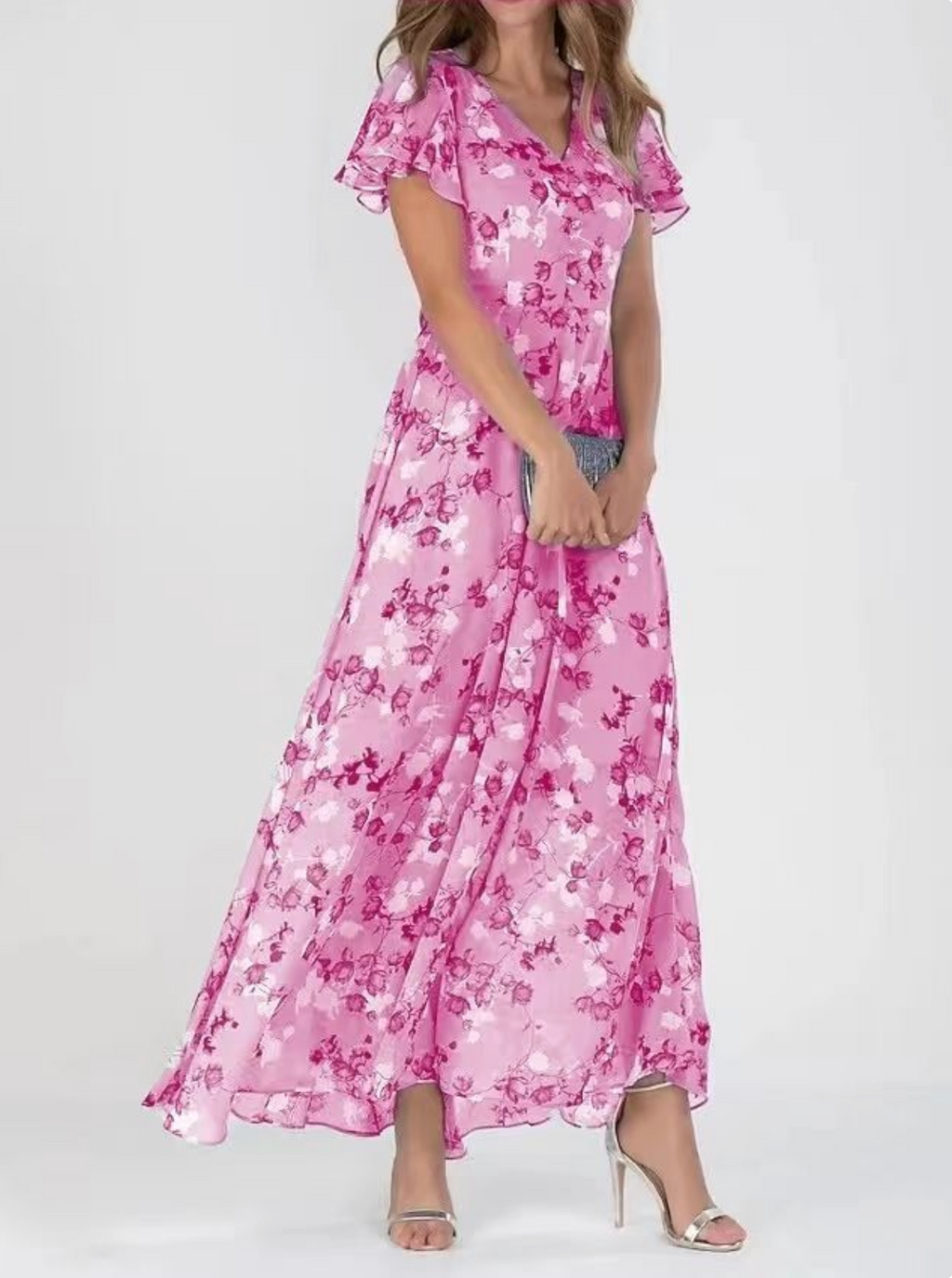 Lucía | Vestido de caída fluida y efecto favorecedor