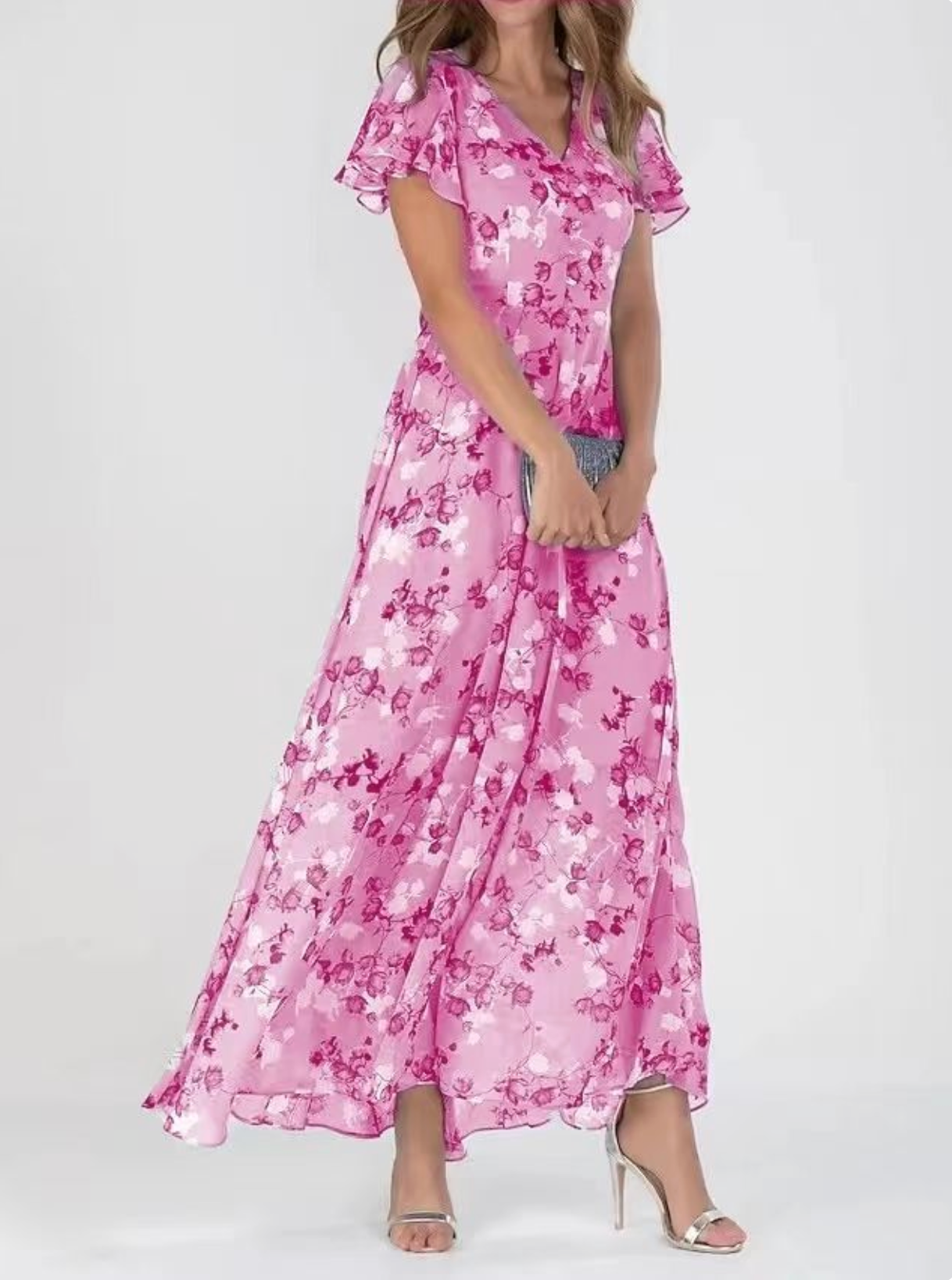Lucía | Vestido de caída fluida y efecto favorecedor