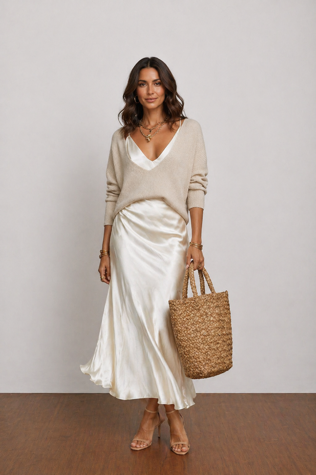 Isabela | Vestido Satinado