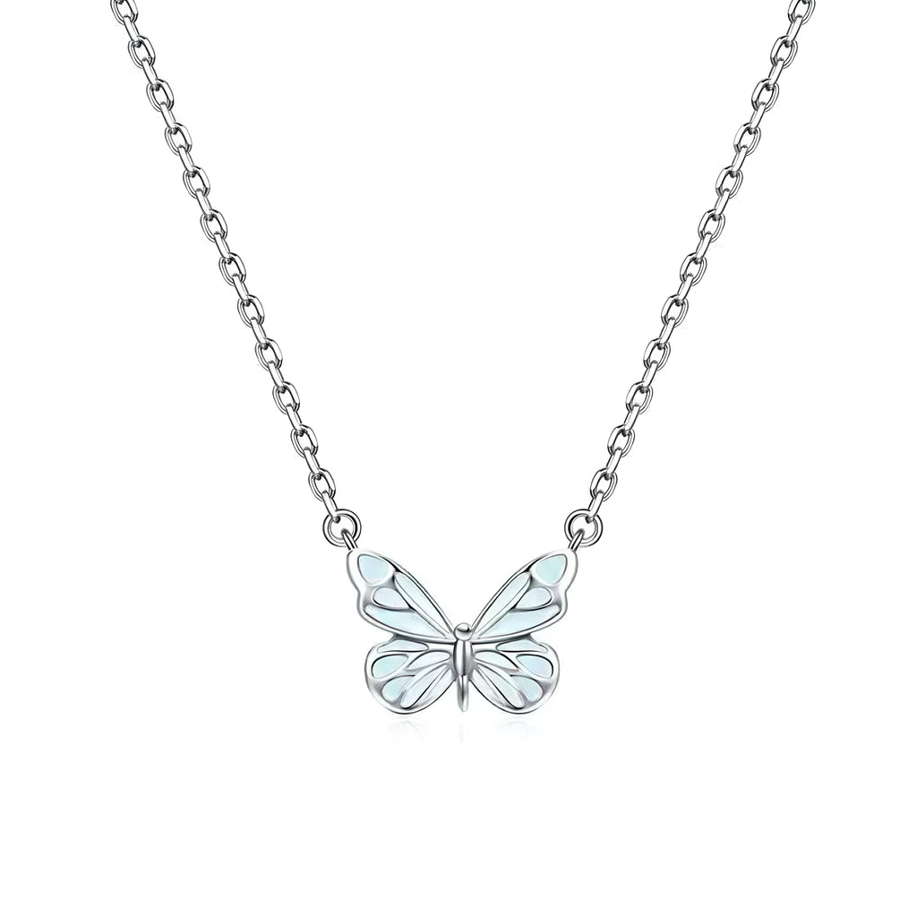 Blue Dream | Collar Mariposa Azul Luminosa