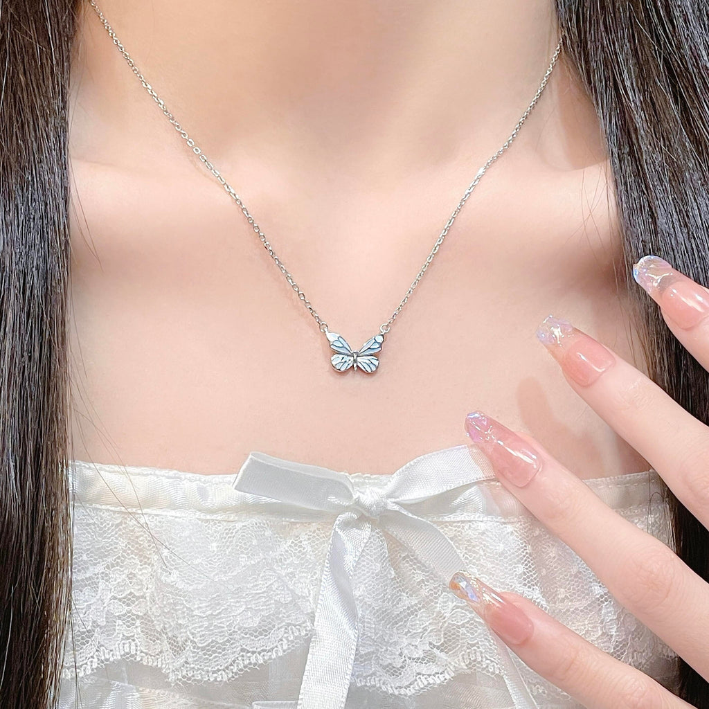 Blue Dream | Collar Mariposa Azul Luminosa
