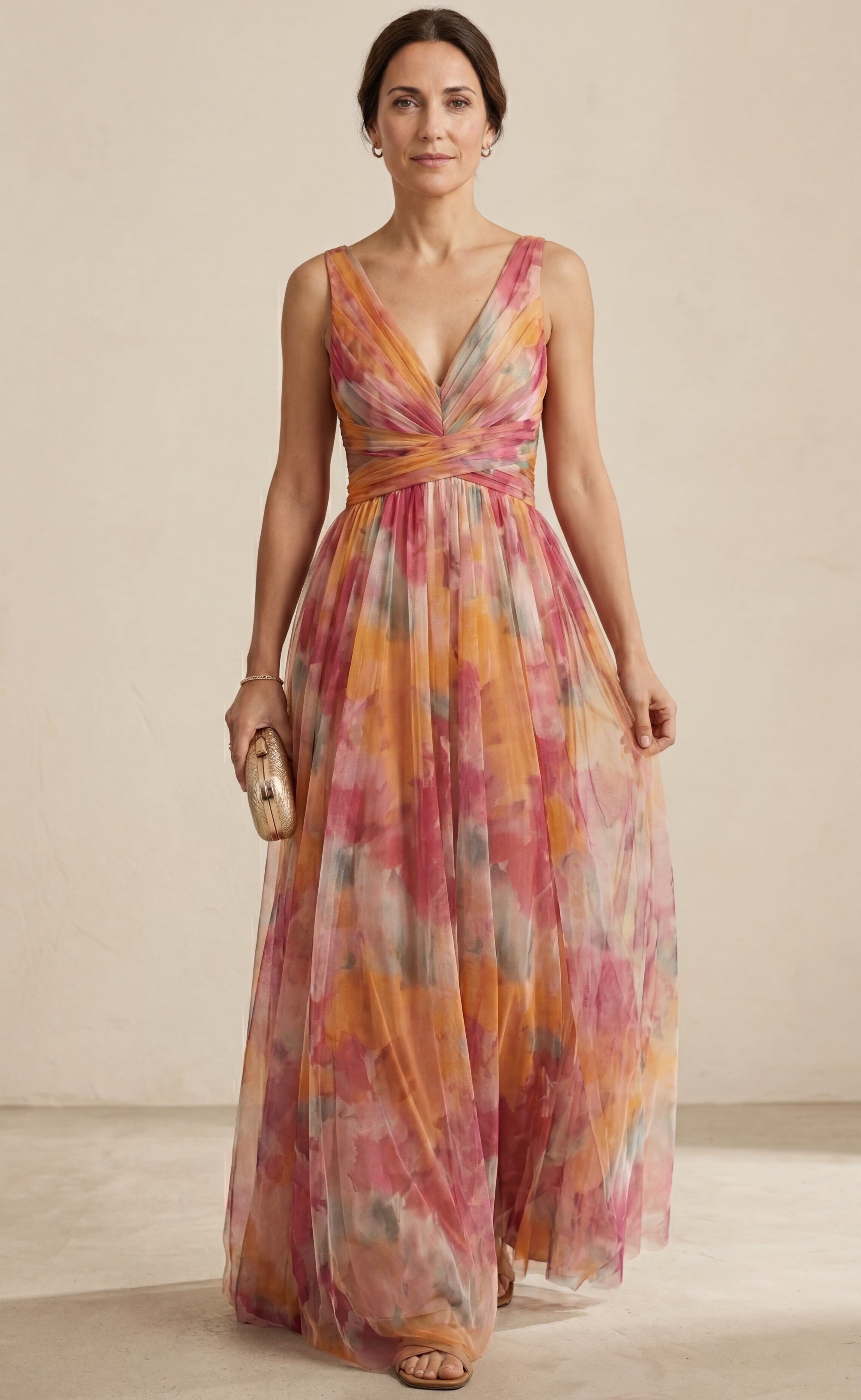 Giselle | Vestido largo estampado