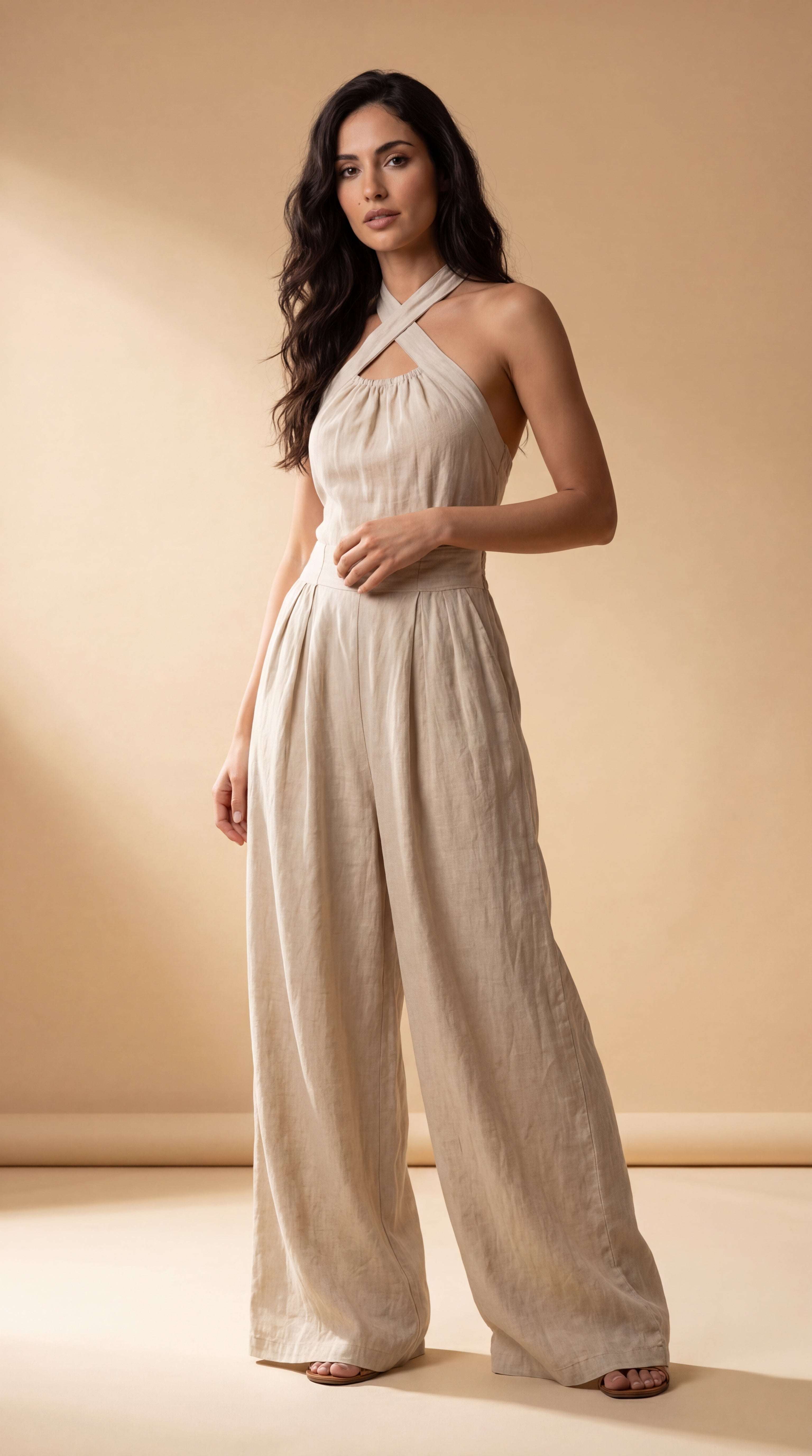 Conjunto Noche Toscana | Lino Elegante