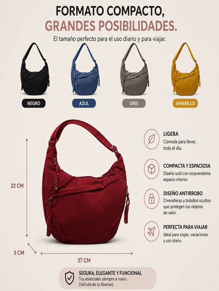 Luna | Bolso de Hombro Ajustable