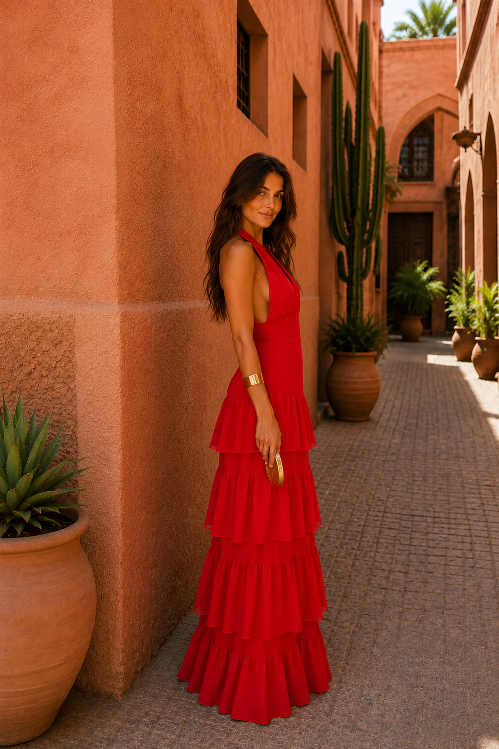 Vestido | Manila en rojo