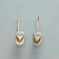 PENDIENTES CORAZÓN DORADO™