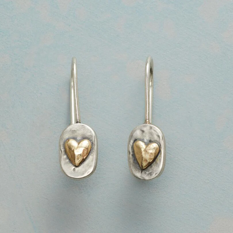 PENDIENTES CORAZÓN DORADO™