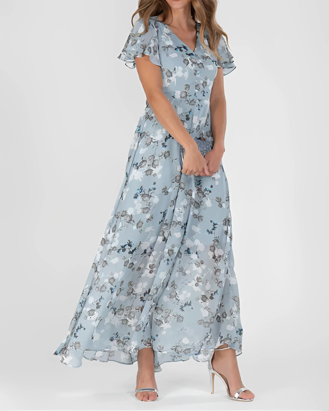 Lucía | Vestido de caída fluida y efecto favorecedor