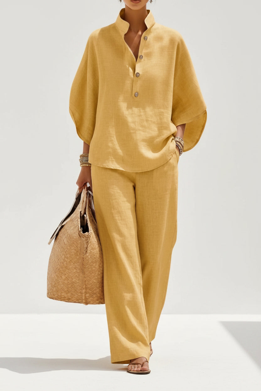 Lorena | Conjunto de Algodón Lino