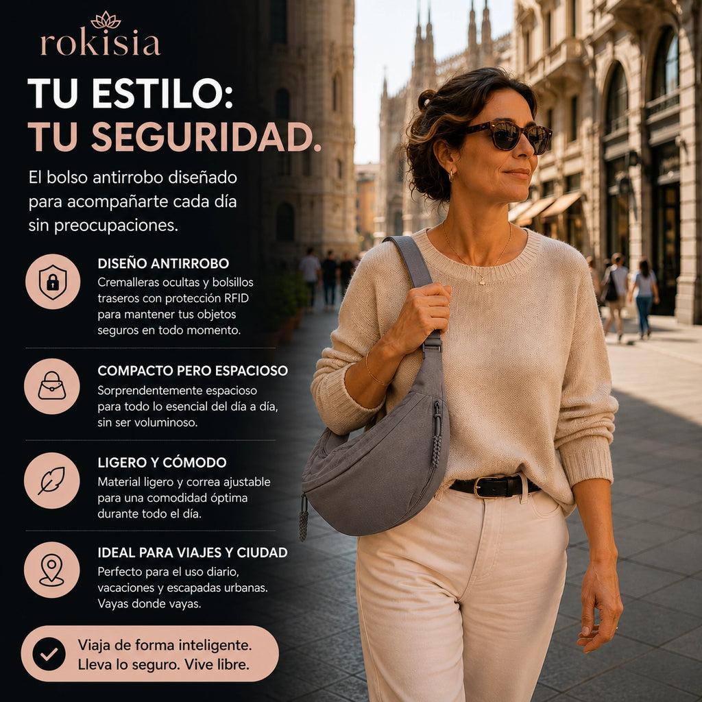 Luna | Bolso de Hombro Ajustable